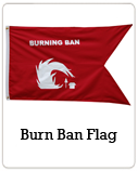 Burn Ban Flag