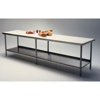 Mobile Butcher Table w/ Polybrite® Top
